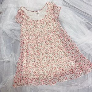 Others Follow Floral Babydoll Dress